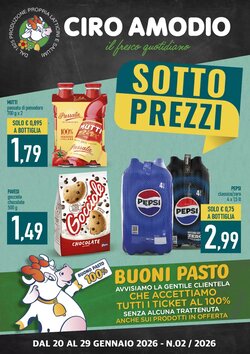Volantino promozionale Ciro Amodio  valide dal 20/01/2026