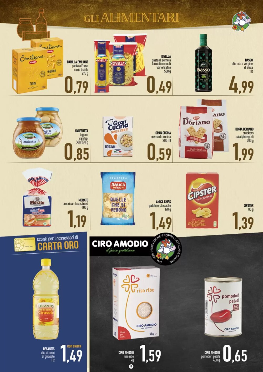 Volantino promozionale Ciro Amodio  valide dal 20/01/2026 - Pagina 8.