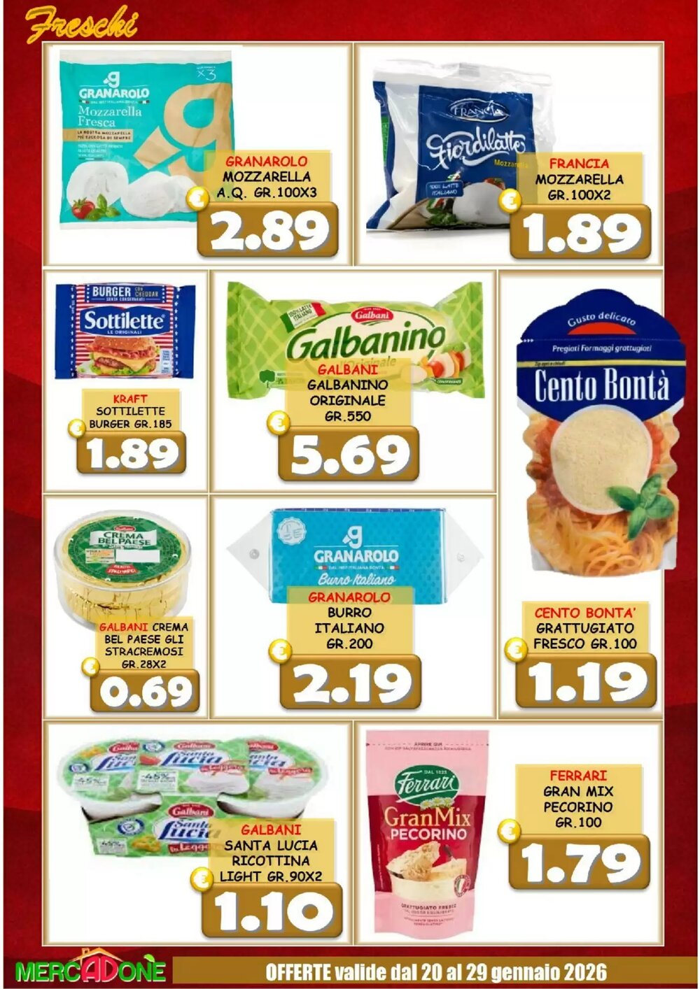 Volantino promozionale MercADone  valide dal 20/01/2026 - Pagina 14.