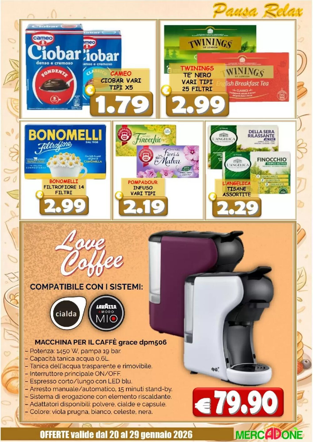 Volantino promozionale MercADone  valide dal 20/01/2026 - Pagina 19.