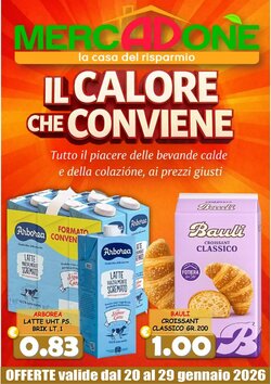 Volantino promozionale MercADone  valide dal 20/01/2026 - Pagina 1.