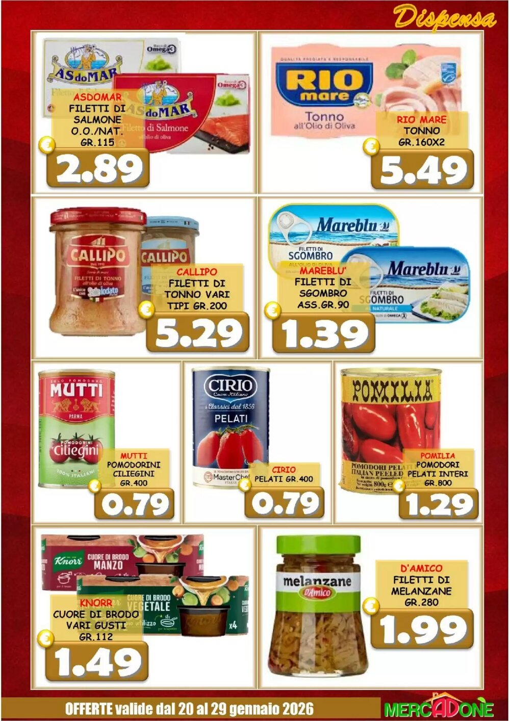 Volantino promozionale MercADone  valide dal 20/01/2026 - Pagina 21.