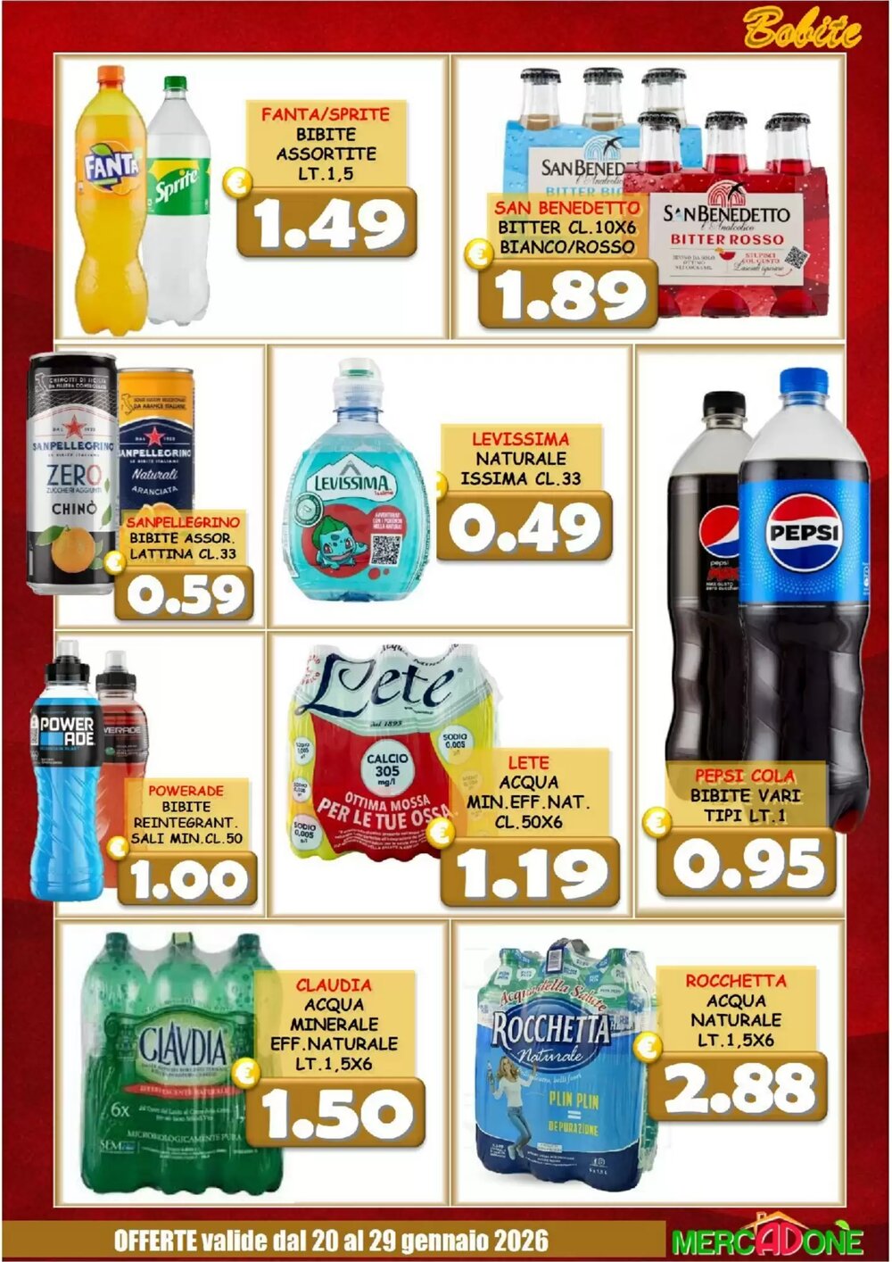 Volantino promozionale MercADone  valide dal 20/01/2026 - Pagina 23.