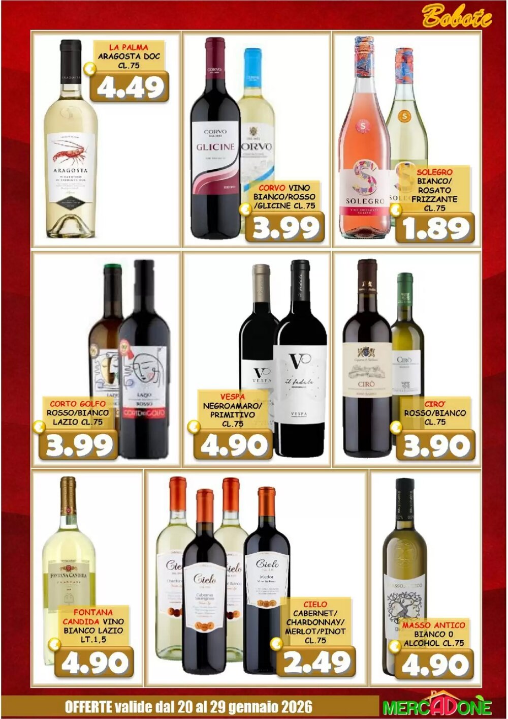 Volantino promozionale MercADone  valide dal 20/01/2026 - Pagina 25.