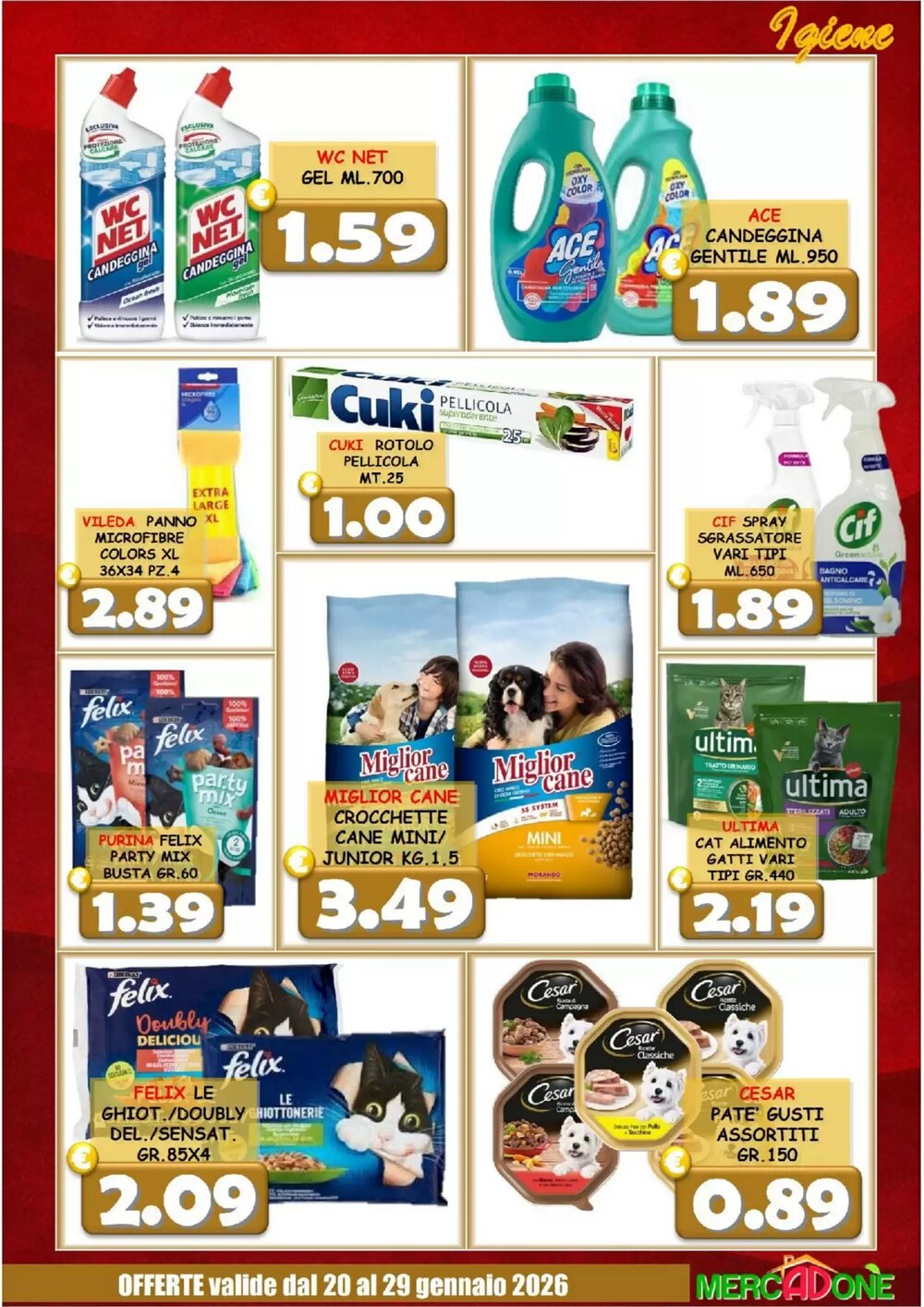 Volantino promozionale MercADone  valide dal 20/01/2026 - Pagina 27.