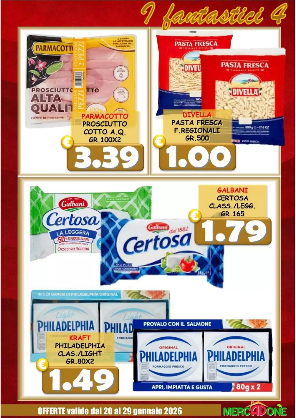 Volantino promozionale MercADone  valide dal 20/01/2026 - Pagina 3.