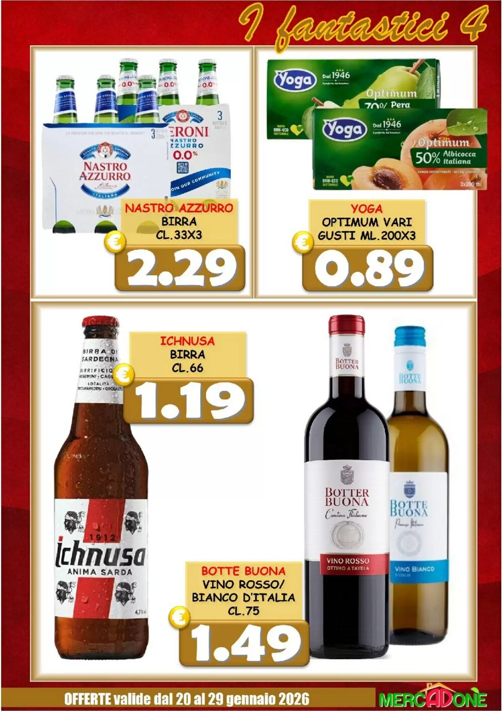 Volantino promozionale MercADone  valide dal 20/01/2026 - Pagina 7.