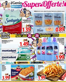 Volantino promozionale Il Genio Supermercato valide dal 20/01/2026