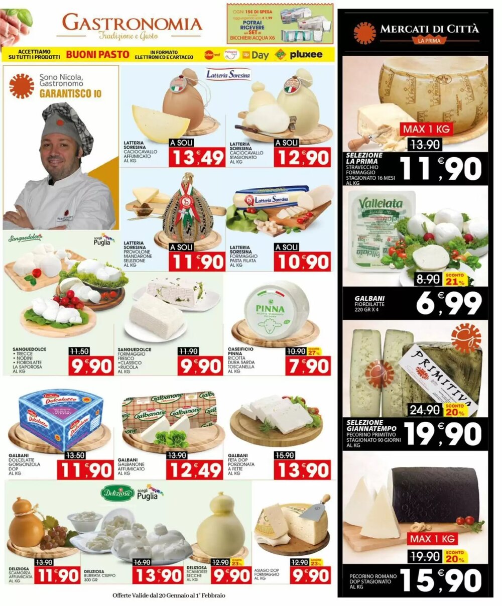 Volantino promozionale Mercati di Città La Prima  valide dal 20/01/2026 - Pagina 5.