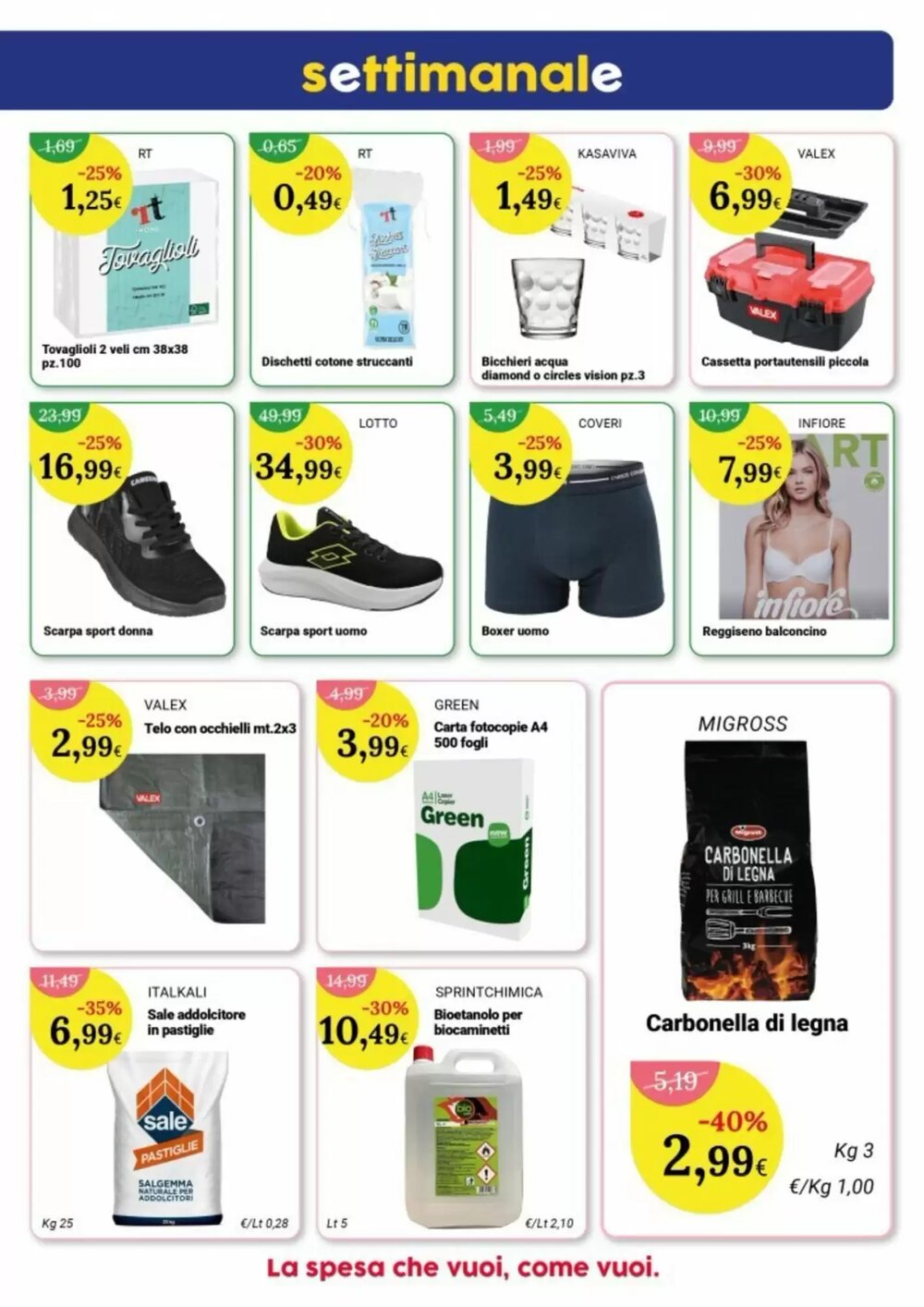 Volantino promozionale Re Mercato Lucrezia  valide dal 20/01/2026 - Pagina 3.