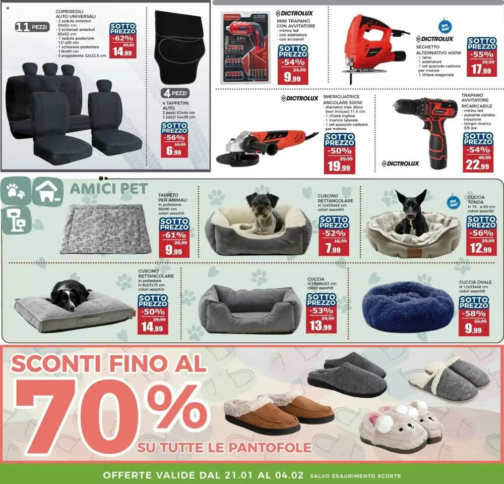 Volantino promozionale Happy Casa  valide dal 21/01/2026 - Pagina 10.