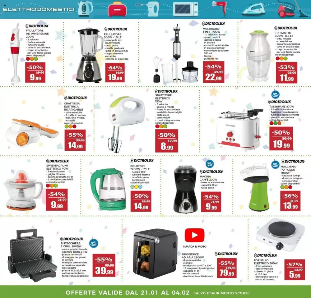 Volantino promozionale Happy Casa  valide dal 21/01/2026 - Pagina 13.