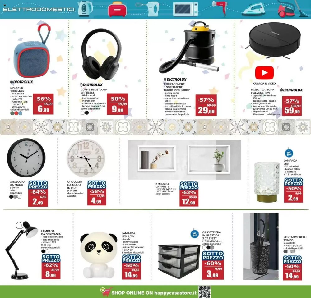 Volantino promozionale Happy Casa  valide dal 21/01/2026 - Pagina 15.