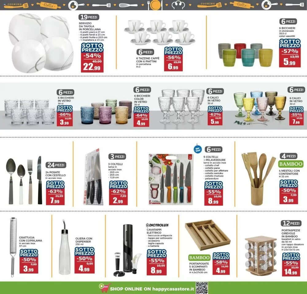Volantino promozionale Happy Casa  valide dal 21/01/2026 - Pagina 3.