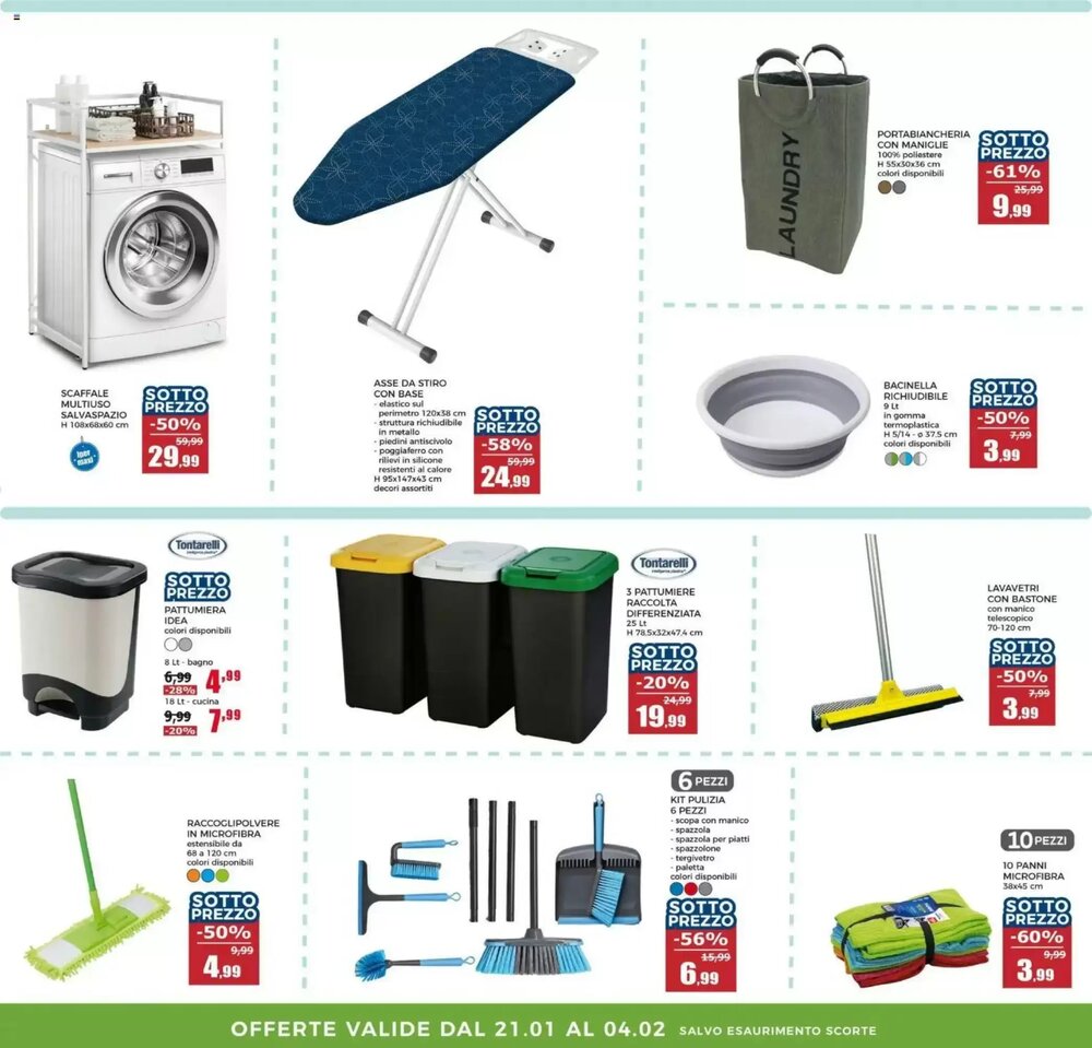 Volantino promozionale Happy Casa  valide dal 21/01/2026 - Pagina 7.