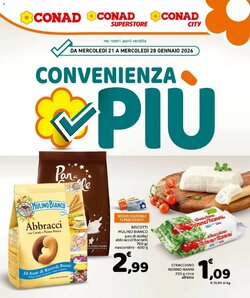 Volantino promozionale Conad  valide dal 21/01/2026