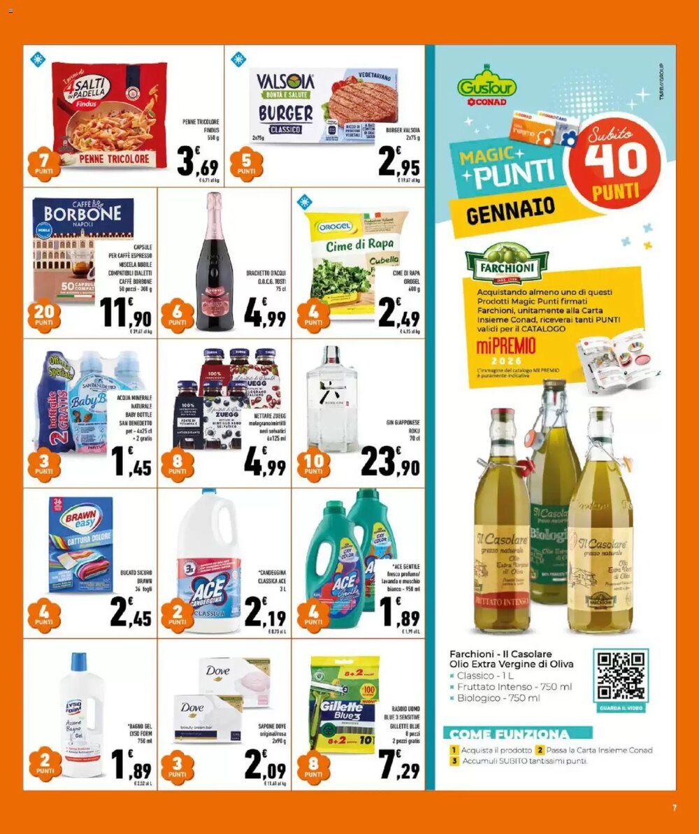 Volantino promozionale Conad  valide dal 21/01/2026 - Pagina 7.