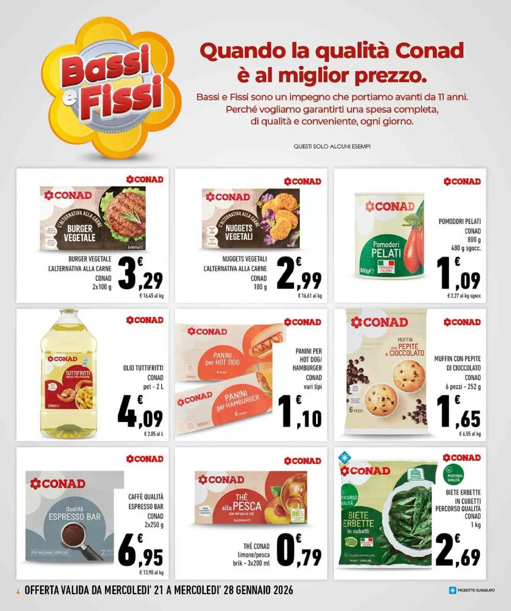 Volantino promozionale Conad City valide dal 21/01/2026 - Pagina 4.