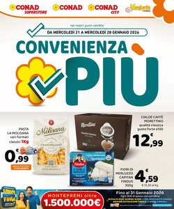 Volantino promozionale Conad Margherita  valide dal 21/01/2026