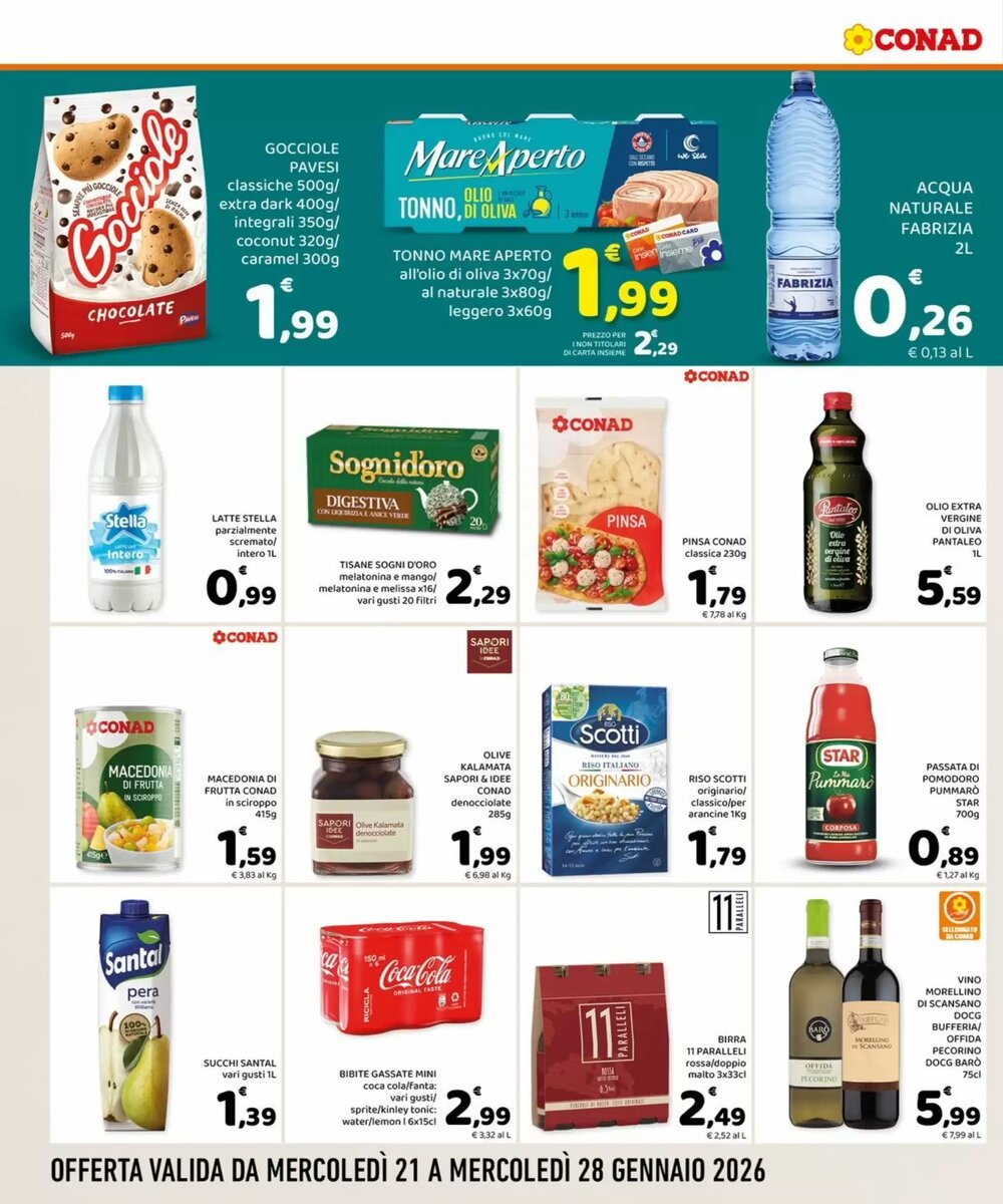 Volantino promozionale Conad Margherita valide dal 21/01/2026 - Pagina 4.
