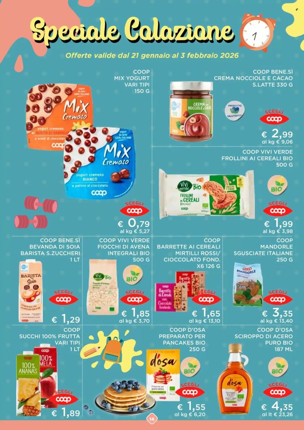 Volantino promozionale Coop Sardegna  valide dal 21/01/2026 - Pagina 16.