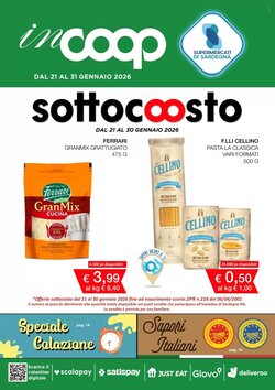 Volantino promozionale Coop Sardegna  valide dal 21/01/2026 - Pagina 1.