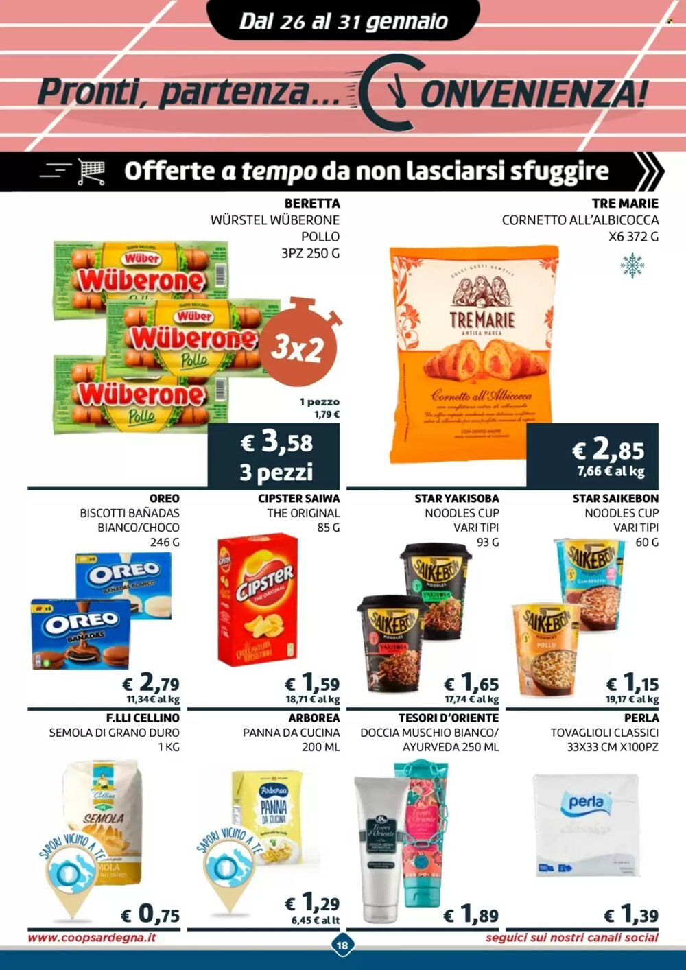 Volantino promozionale Coop Sardegna  valide dal 21/01/2026 - Pagina 20.