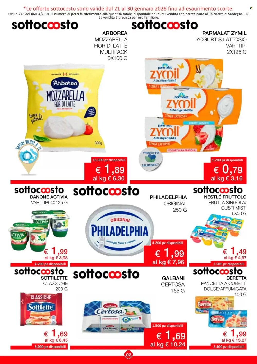 Volantino promozionale Coop Sardegna  valide dal 21/01/2026 - Pagina 4.