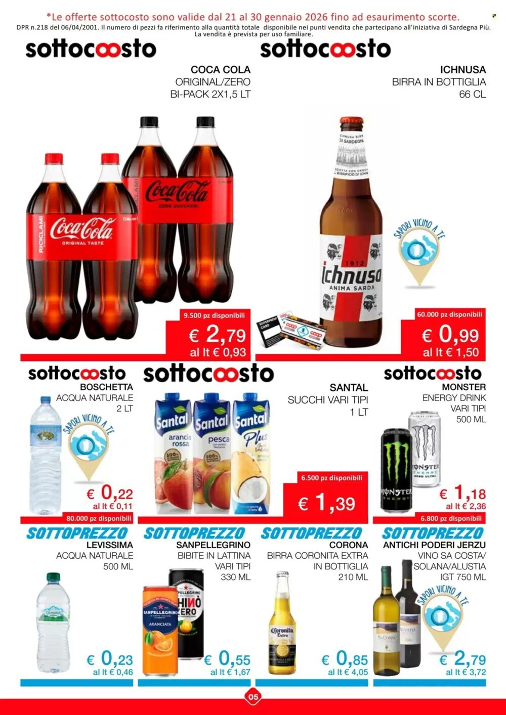 Volantino promozionale Coop Sardegna  valide dal 21/01/2026 - Pagina 7.