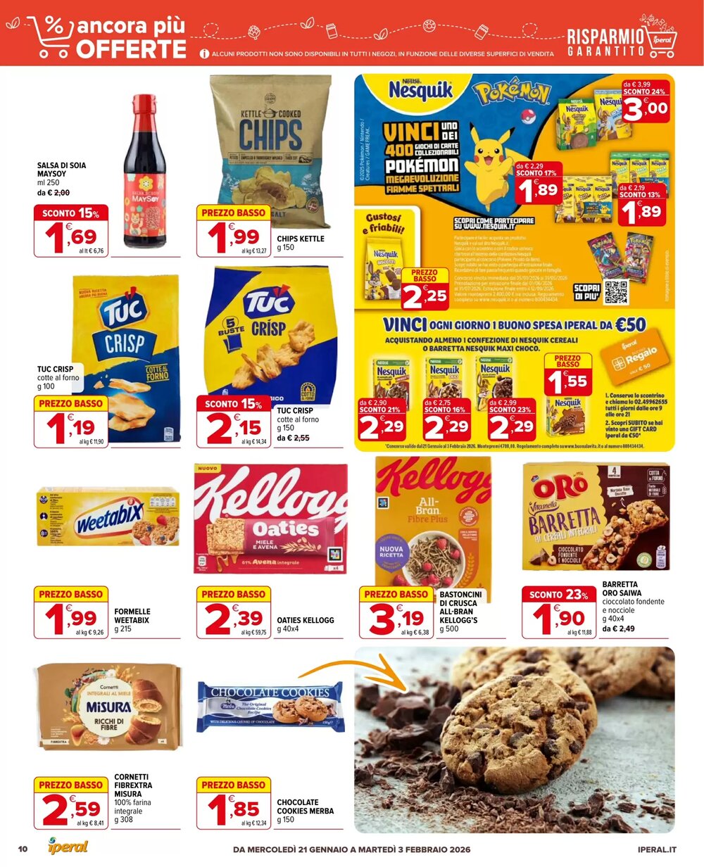 Volantino promozionale Iperal  valide dal 21/01/2026 - Pagina 10.