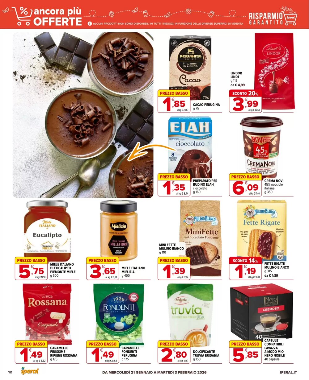 Volantino promozionale Iperal  valide dal 21/01/2026 - Pagina 12.