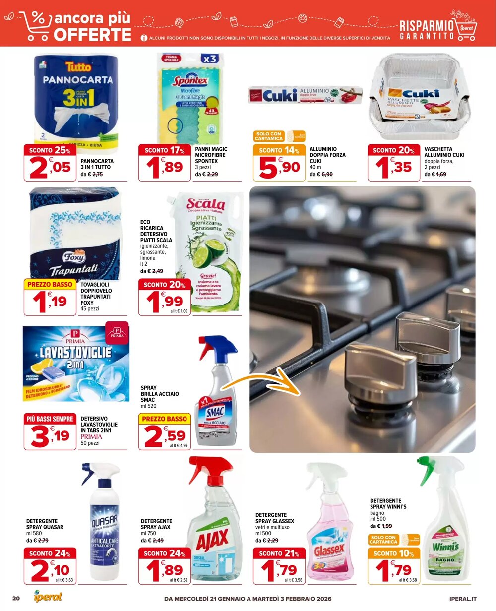 Volantino promozionale Iperal  valide dal 21/01/2026 - Pagina 20.