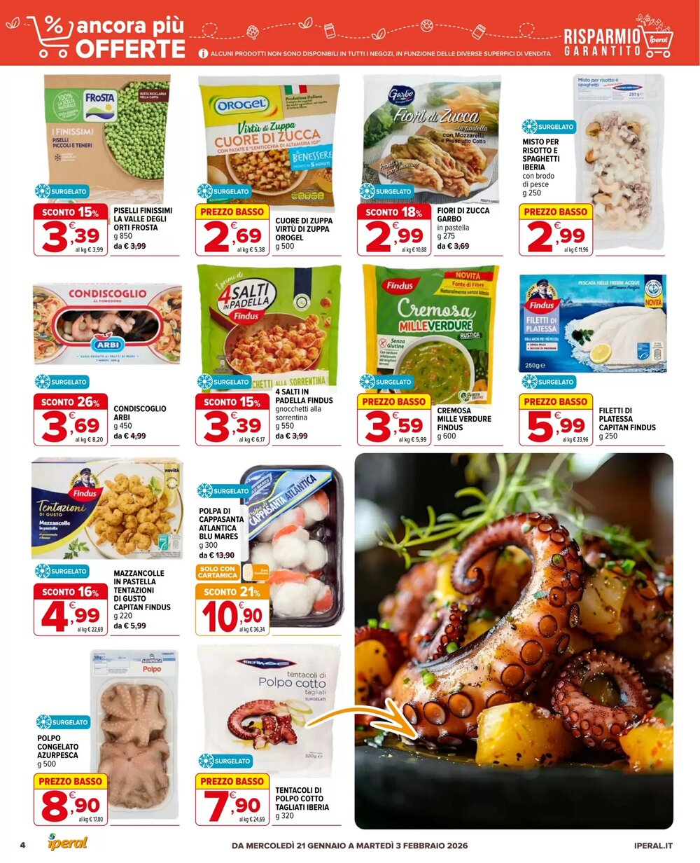 Volantino promozionale Iperal  valide dal 21/01/2026 - Pagina 4.