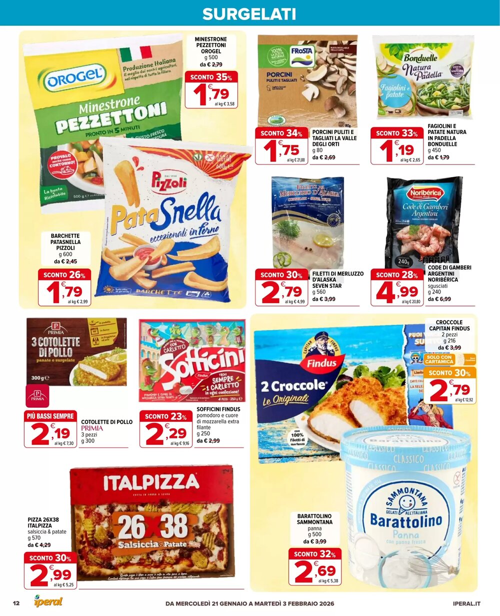 Volantino promozionale Iperal  valide dal 21/01/2026 - Pagina 12.