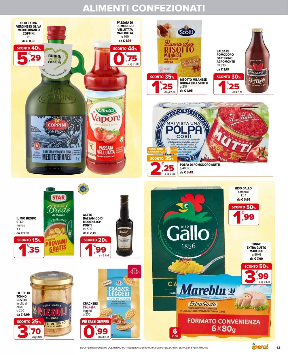 Volantino promozionale Iperal  valide dal 21/01/2026 - Pagina 13.