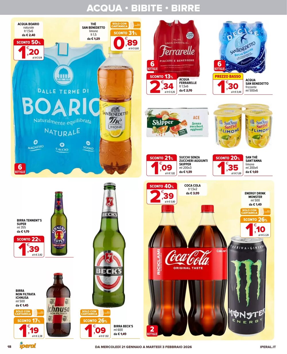 Volantino promozionale Iperal  valide dal 21/01/2026 - Pagina 18.