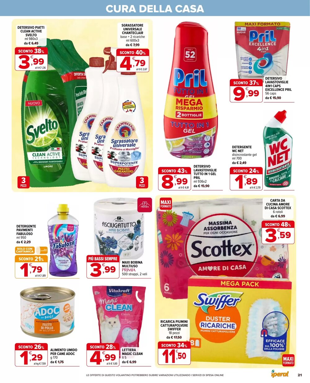 Volantino promozionale Iperal  valide dal 21/01/2026 - Pagina 21.
