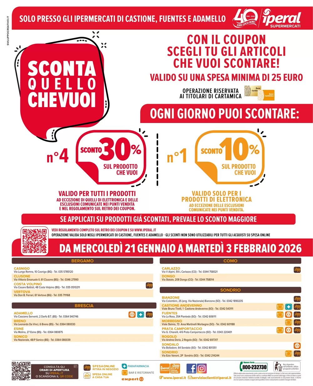 Volantino promozionale Iperal  valide dal 21/01/2026 - Pagina 24.