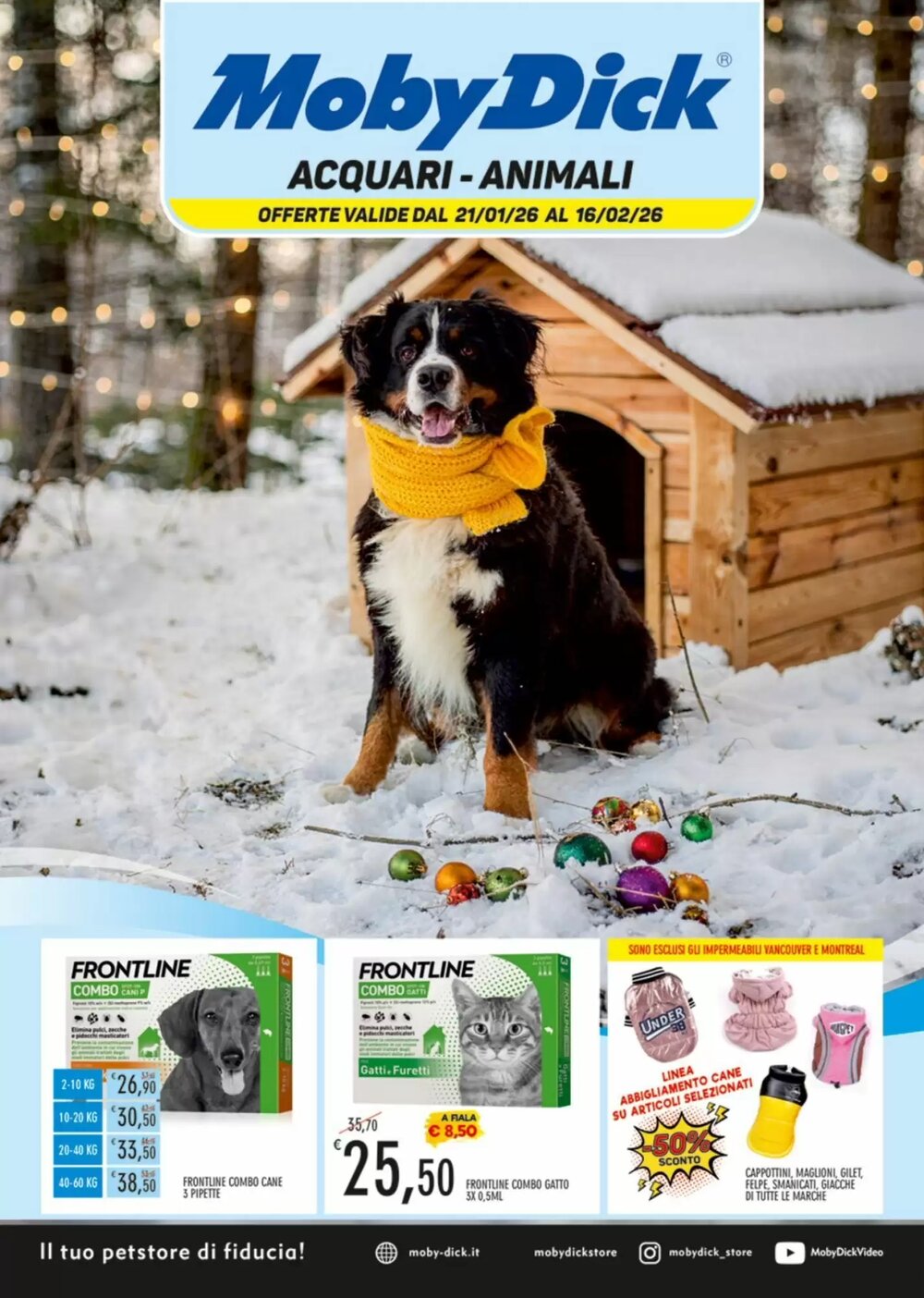 Volantino promozionale Moby Dick  valide dal 21/01/2026 - Pagina 1.