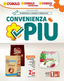 Volantino promozionale Conad City valide dal 21/01/2026