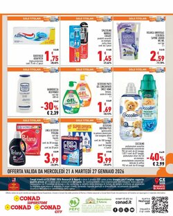 Volantino promozionale Conad City  valide dal 21/01/2026 - Pagina 8.