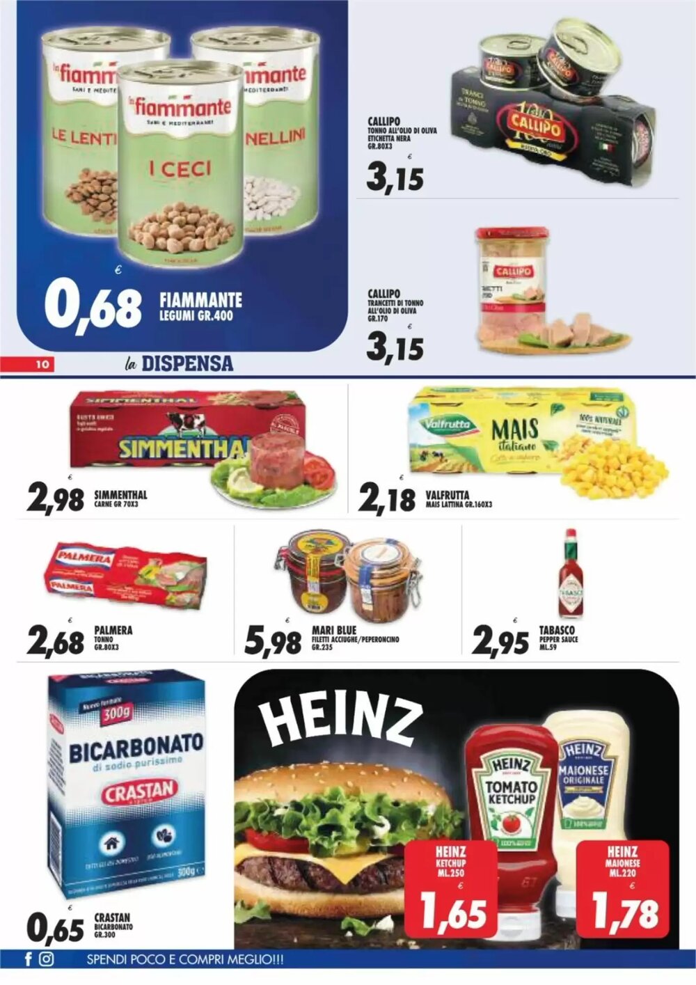 Volantino promozionale Compri Meglio  valide dal 21/01/2026 - Pagina 10.