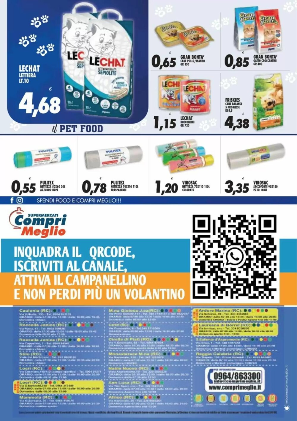 Volantino promozionale Compri Meglio  valide dal 21/01/2026 - Pagina 16.