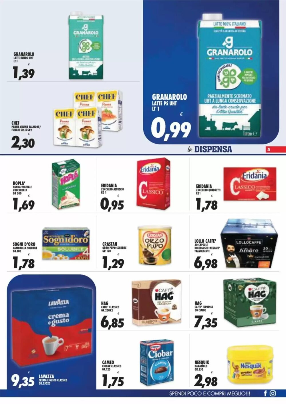 Volantino promozionale Compri Meglio  valide dal 21/01/2026 - Pagina 5.