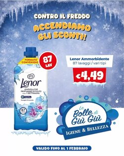 Volantino promozionale Le Bolle di Giù Giù valide dal 21/01/2026