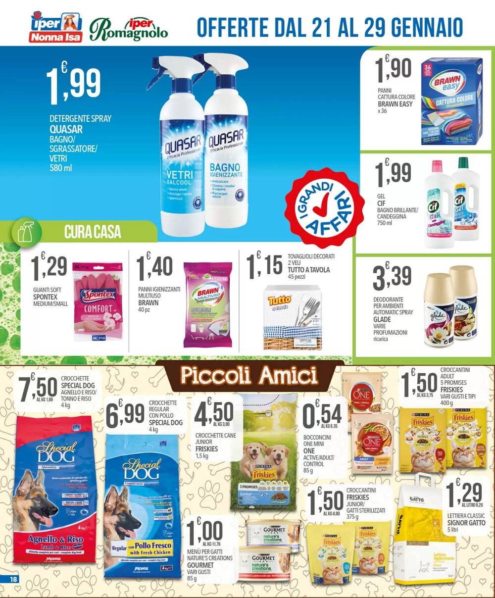 Volantino promozionale Iper Nonna Isa  valide dal 21/01/2026 - Pagina 18.