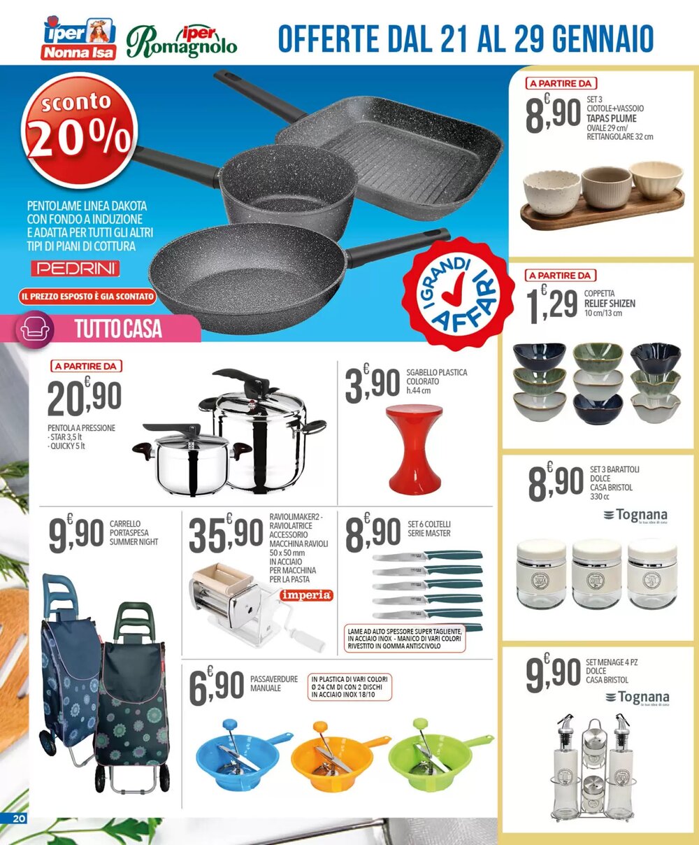 Volantino promozionale Iper Nonna Isa  valide dal 21/01/2026 - Pagina 20.