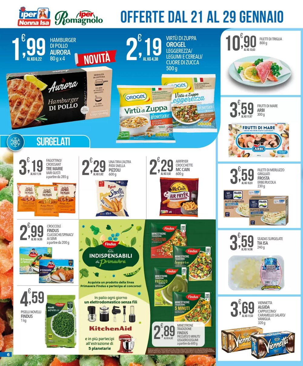 Volantino promozionale Iper Nonna Isa  valide dal 21/01/2026 - Pagina 6.