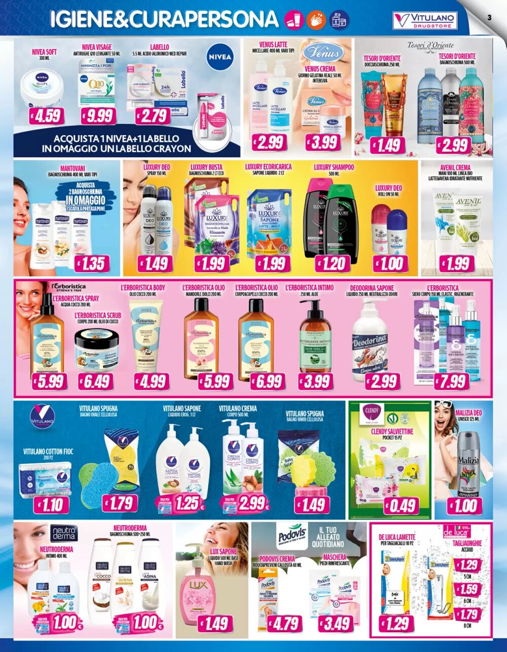 Volantino promozionale Vitulano Drugstore  valide dal 21/01/2026 - Pagina 3.