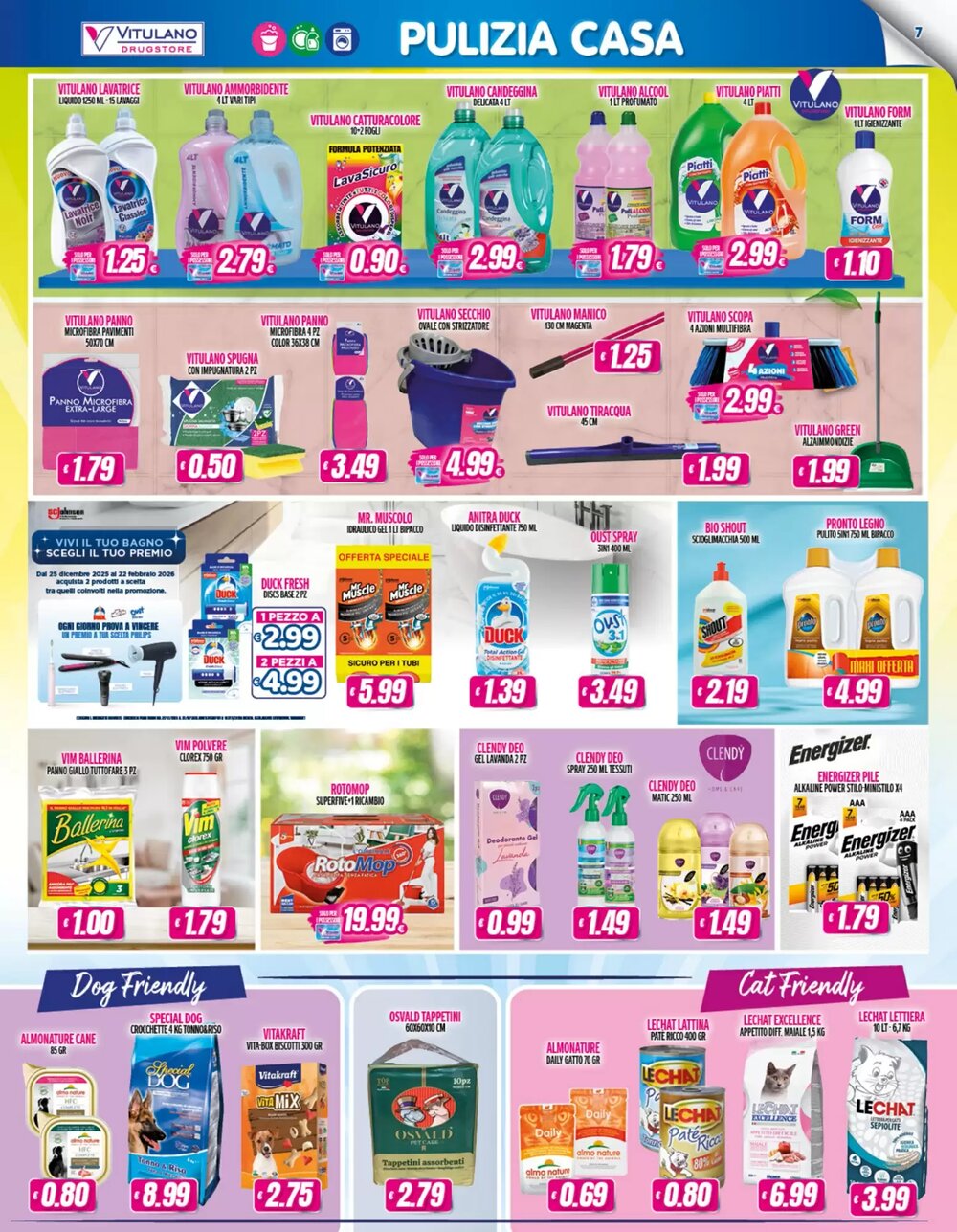 Volantino promozionale Vitulano Drugstore  valide dal 21/01/2026 - Pagina 7.